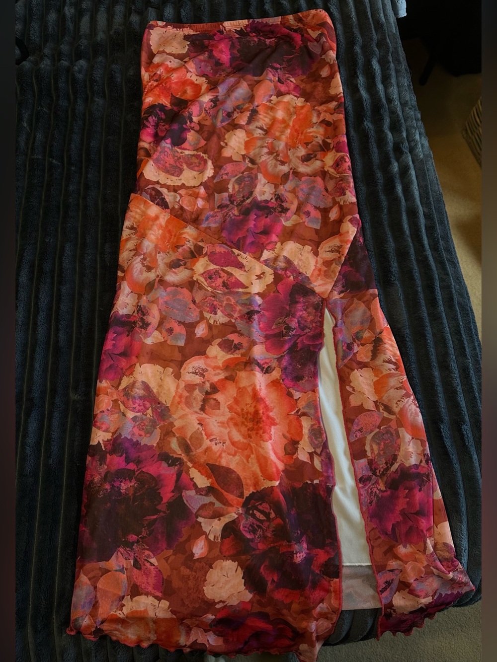 Caution To The Wind Floral Midi Dress